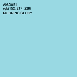 #98D9E4 - Morning Glory Color Image